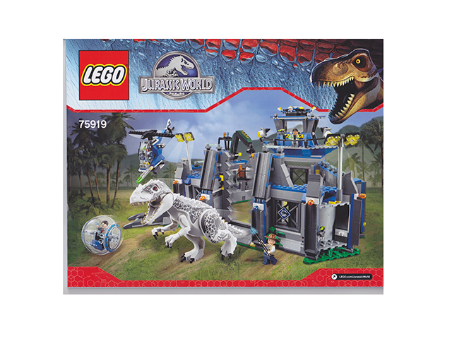 Lego Jurassic World Indominus Rex Breakout Complete
