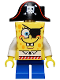 Minifig No: bob032  Name: SpongeBob - Pirate