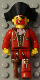Minifig No: 4j014 Name: Pirates - Captain Redbeard Minifig No: 4j014 Name: Pirates - Captain Redbeard