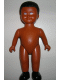 Minifig No: 61295pb01 Name: Duplo Figure Doll, Large, without Clothes, Black Male Hair, Medium Brown Body Minifig No: 61295pb01 Name: Duplo Figure Doll, Large, without Clothes, Black Male Hair, Medium Brown Body