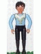 Minifig No: belvMale18 Name: Belville Male - Black Pants, Light Blue Shirt with White and Gold Fur Pattern on Shoulders and Gold Fastenings on Front, Black Hair Minifig No: belvMale18 Name: Belville Male - Black Pants, Light Blue Shirt with White and Gold Fur Pattern on Shoulders and Gold Fastenings on Front, Black Hair
