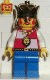Minifig No: cas060a Name: Royal Knights - King, with Blue Legs without Cape and Plume Minifig No: cas060a Name: Royal Knights - King, with Blue Legs without Cape and Plume