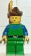 Minifig No: cas136 Name: Forestman - Blue, Brown Hat, Yellow 3-Feather Plume Minifig No: cas136 Name: Forestman - Blue, Brown Hat, Yellow 3-Feather Plume