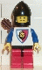 Minifig No: cas239 Name: Royal Knights - Knight 1, Black Chin-Guard, with Quiver Minifig No: cas239 Name: Royal Knights - Knight 1, Black Chin-Guard, with Quiver