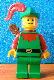 Minifig No: cas323 Name: Forestman - Red, Green Hat, Red Plume, Quiver Minifig No: cas323 Name: Forestman - Red, Green Hat, Red Plume, Quiver