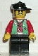Minifig No: cc4065 Name: Male Actor, Red Shirt, Black Wide Brim Hat Minifig No: cc4065 Name: Male Actor, Red Shirt, Black Wide Brim Hat