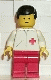 Minifig No: doc009 Name: Doctor - Straight Line, Red Legs, Black Male Hair Minifig No: doc009 Name: Doctor - Straight Line, Red Legs, Black Male Hair