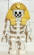 Minifig No: gen008 Name: Skeleton with Standard Skull, Yellow Mummy Headdress Minifig No: gen008 Name: Skeleton with Standard Skull, Yellow Mummy Headdress