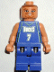 Minifig No: nba003 Name: NBA Toni Kukoc, Milwaukee Bucks #7 Minifig No: nba003 Name: NBA Toni Kukoc, Milwaukee Bucks #7