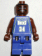Minifig No: nba005 Name: NBA Ray Allen, Milwaukee Bucks #34 Minifig No: nba005 Name: NBA Ray Allen, Milwaukee Bucks #34