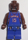 Minifig No: nba007 Name: NBA Vince Carter, Toronto Raptors #15 (Road Uniform) Minifig No: nba007 Name: NBA Vince Carter, Toronto Raptors #15 (Road Uniform)