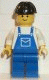 Minifig No: ovr002 Name: Overalls Blue with Pocket, Blue Legs, Black Construction Helmet Minifig No: ovr002 Name: Overalls Blue with Pocket, Blue Legs, Black Construction Helmet