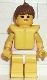 Minifig No: par010 Name: Red Dots on Pink Shirt - Yellow Legs, Brown Ponytail Hair, Life Jacket Minifig No: par010 Name: Red Dots on Pink Shirt - Yellow Legs, Brown Ponytail Hair, Life Jacket