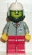 Minifig No: res007 Name: Coast Guard 2 - Red Legs, Airtanks, White Fire Helmet Minifig No: res007 Name: Coast Guard 2 - Red Legs, Airtanks, White Fire Helmet