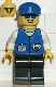 Minifig No: res008 Name: Coast Guard City Center - White Collar & Arms, Black Legs, Blue Cap, Sunglasses Minifig No: res008 Name: Coast Guard City Center - White Collar & Arms, Black Legs, Blue Cap, Sunglasses