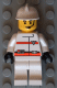 Minifig No: rsq015 Name: Res-Q 3 - White Fire Helmet, White Hips Minifig No: rsq015 Name: Res-Q 3 - White Fire Helmet, White Hips