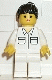 Minifig No: soc001 Name: Shirt with 2 Pockets, White Legs, Black Ponytail Hair Minifig No: soc001 Name: Shirt with 2 Pockets, White Legs, Black Ponytail Hair