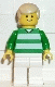 Minifig No: soc059 Name: Soccer Player Green & White Team #18 on Back Minifig No: soc059 Name: Soccer Player Green & White Team #18 on Back