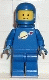 Minifig No: sp004 Name: Classic Space - Blue with Airtanks Minifig No: sp004 Name: Classic Space - Blue with Airtanks