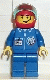 Minifig No: splc005 Name: Launch Command - Crew, Red Helmet, Trans-Light Blue Visor Minifig No: splc005 Name: Launch Command - Crew, Red Helmet, Trans-Light Blue Visor