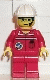 Minifig No: spp009 Name: Space Port - Ground Control, White Construction Helmet Minifig No: spp009 Name: Space Port - Ground Control, White Construction Helmet
