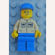 Minifig No: trn139 Name: Shirt with 2 Pockets No Collar, Blue Legs, Blue Cap Minifig No: trn139 Name: Shirt with 2 Pockets No Collar, Blue Legs, Blue Cap
