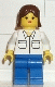 Minifig No: twn001 Name: Shirt with 2 Pockets, Blue Legs, Brown Female Hair Minifig No: twn001 Name: Shirt with 2 Pockets, Blue Legs, Brown Female Hair