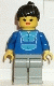 Minifig No: twn007 Name: Jogging Suit, Light Gray Legs, Black Ponytail Hair, Open Mouth Minifig No: twn007 Name: Jogging Suit, Light Gray Legs, Black Ponytail Hair, Open Mouth