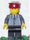 Minifig No: twn032 Name: Pinstripe Suit Jacket, Black Legs, Dark Red Hat, Standard Grin Minifig No: twn032 Name: Pinstripe Suit Jacket, Black Legs, Dark Red Hat, Standard Grin