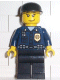 Minifig No: wc004 Name: Police - World City Patrolman, Dark Blue Shirt with Badge and Radio, Black Legs, Black Cap Minifig No: wc004 Name: Police - World City Patrolman, Dark Blue Shirt with Badge and Radio, Black Legs, Black Cap