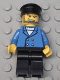 Minifig No: wc010 Name: Hovercraft Pilot, Blue Jacket, Black Hat Minifig No: wc010 Name: Hovercraft Pilot, Blue Jacket, Black Hat