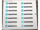 Part No: 10152.3stk01 Name: Sticker for Set 10152-3 - Sheet 1, White Container Sticker Sheet (57338/4492357) MAERSK Part No: 10152.3stk01 Name: Sticker for Set 10152-3 - Sheet 1, White Container Sticker Sheet (57338/4492357) MAERSK