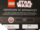 Part No: 10179cert Name: Paper, Certificate of Authenticity for Set 10179 Limited Edition Part No: 10179cert Name: Paper, Certificate of Authenticity for Set 10179 Limited Edition