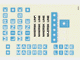 Part No: 1552.1stk01 Name: Sticker for Set 1552-1 - Sheet 1, Maersk Line Name and Star (191075) Part No: 1552.1stk01 Name: Sticker for Set 1552-1 - Sheet 1, Maersk Line Name and Star (191075)