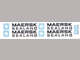 Part No: 1831.2stk01 Name: Sticker for Set 1831-2 - Maersk Sealand Name and Star (170905) Part No: 1831.2stk01 Name: Sticker for Set 1831-2 - Maersk Sealand Name and Star (170905)