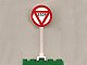 Part No: 14pb06 Name: Road Sign Round with Old STOP Pattern Part No: 14pb06 Name: Road Sign Round with Old STOP Pattern