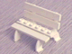 Part No: 2041 Name: Fabuland Bench Seat Part No: 2041 Name: Fabuland Bench Seat