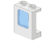 Part No: 2377c01 Name: Window 1 x 2 x 2 Plane with Trans-Light Blue Glass Part No: 2377c01 Name: Window 1 x 2 x 2 Plane with Trans-Light Blue Glass
