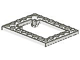 Part No: 30041 Name: Plate, Modified 6 x 8 Trap Door Frame Horizontal Part No: 30041 Name: Plate, Modified 6 x 8 Trap Door Frame Horizontal