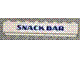 Part No: 3008pb062 Name: Brick 1 x 8 with Blue 'SNACK BAR' Thick Pattern Part No: 3008pb062 Name: Brick 1 x 8 with Blue 'SNACK BAR' Thick Pattern
