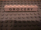 Part No: 3008px34 Name: Brick 1 x 8 with Black 'GROCERY' Pattern Part No: 3008px34 Name: Brick 1 x 8 with Black 'GROCERY' Pattern