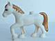 Part No: 3426pb01 Name: Duplo Horse with one Stud and Raised Hoof, Eyelashes and Gold Mane & Tail Pattern Part No: 3426pb01 Name: Duplo Horse with one Stud and Raised Hoof, Eyelashes and Gold Mane & Tail Pattern