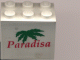 Part No: 4532apb01 Name: Container, Cupboard 2 x 3 x 2 - Solid Studs with 'Paradisa' and Green Palm Leaves Pattern (Sticker) - Set 6410 Part No: 4532apb01 Name: Container, Cupboard 2 x 3 x 2 - Solid Studs with 'Paradisa' and Green Palm Leaves Pattern (Sticker) - Set 6410