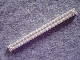 Part No: 47122 Name: Brick, Modified 2 x 24 with Peg at each End Part No: 47122 Name: Brick, Modified 2 x 24 with Peg at each End