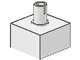 Part No: 4729 Name: Brick, Modified 2 x 2 No Studs, Top Pin Part No: 4729 Name: Brick, Modified 2 x 2 No Studs, Top Pin