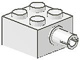 Part No: 4730 Name: Brick, Modified 2 x 2 with Pin and No Axle Hole Part No: 4730 Name: Brick, Modified 2 x 2 with Pin and No Axle Hole