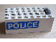 Part No: 4760c01pb07 Name: Electric 9V Battery Box Small Complete Assembly with 'POLICE' Pattern on Both Sides (Stickers) - Set 6450 Part No: 4760c01pb07 Name: Electric 9V Battery Box Small Complete Assembly with 'POLICE' Pattern on Both Sides (Stickers) - Set 6450