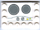 Part No: 6180pb031 Name: Tile, Modified 4 x 6 with Studs on Edges with Stove Top Pattern (Sticker) - Set 5940 Part No: 6180pb031 Name: Tile, Modified 4 x 6 with Studs on Edges with Stove Top Pattern (Sticker) - Set 5940