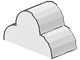 Part No: 6216 Name: Brick, Modified 2 x 4 x 2 No Studs, Triple Curved Top Part No: 6216 Name: Brick, Modified 2 x 4 x 2 No Studs, Triple Curved Top
