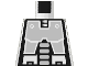 Part No: 973p63  Name: Torso Space Robot  Pattern